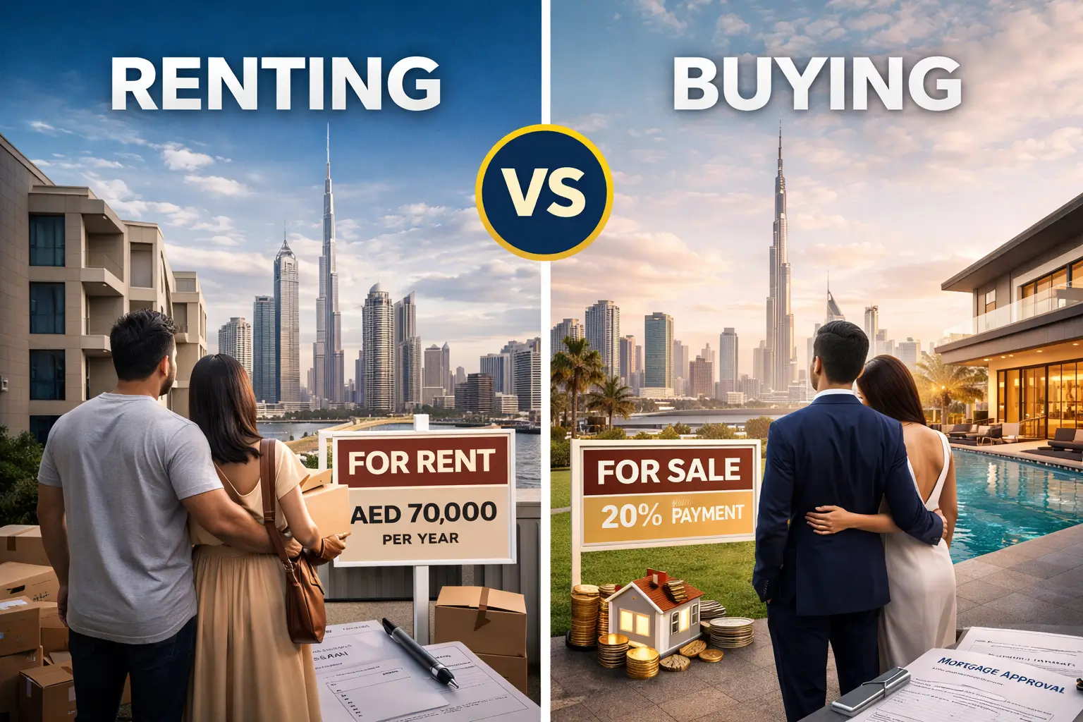 Buying vs Renting in Dubai